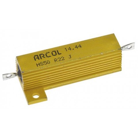 HS 50W R22 J HEATSINK RESISTOR 5% 